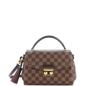 Louis Vuitton Croisette Handbag Damier Brown 2392801