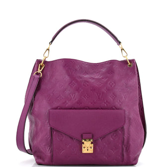 Louis Vuitton Metis Hobo Monogram Empreinte Leather Purple 2393161