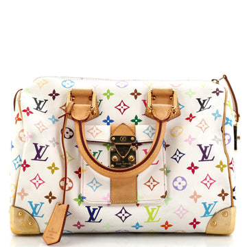 Louis Vuitton Speedy Handbag Monogram Multicolor 30