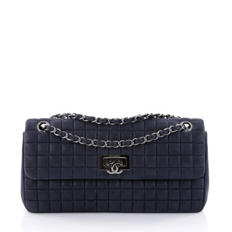 Chanel CC Lock Bubble Flap Bag Quilted Iridescent 2393802