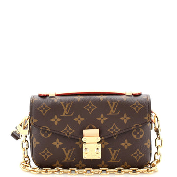 Louis Vuitton Pochette Metis Monogram Canvas East West