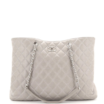 Chanel Classic CC Shopping Tote Quilted Calfskin Large – Reeluxs Luxury