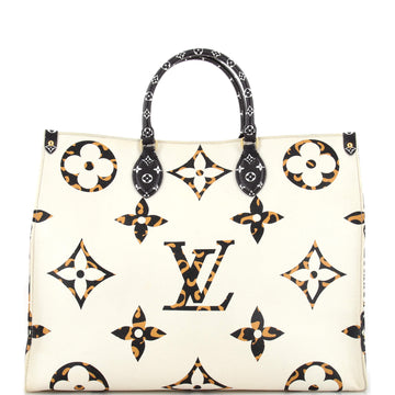 Louis Vuitton OnTheGo Tote Limited Edition Jungle Monogram Giant GM