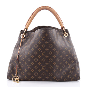 Louis Vuitton Artsy Handbag Monogram Canvas MM Brown 2395101