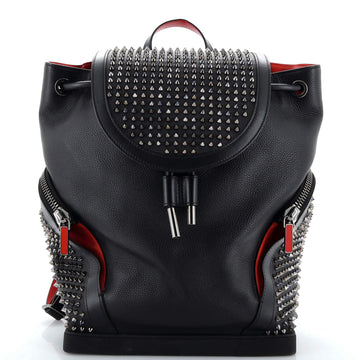 Christian Louboutin Explorafunk Backpack Spiked Leather