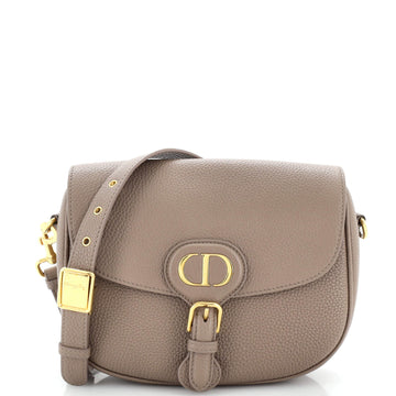 Christian Dior Bobby Flap Bag Leather Medium