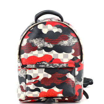 Louis Vuitton Palm Springs Backpack Limited Edition Patchwork Waves Damier PM