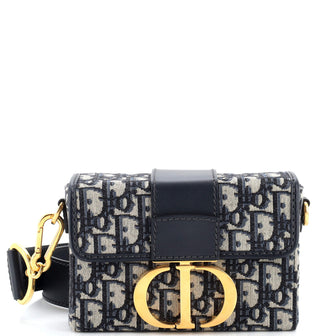 Christian Dior 30 Montaigne Box Bag Oblique Canvas