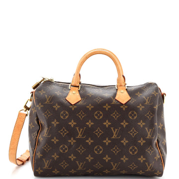 Louis Vuitton Speedy Bandouliere Bag Monogram Canvas 30