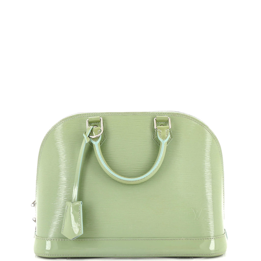 Louis Vuitton Alma Handbag Electric Epi Leather PM Green 2396841