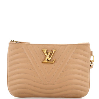 Louis Vuitton New Wave Zipped Pochette Quilted Leather