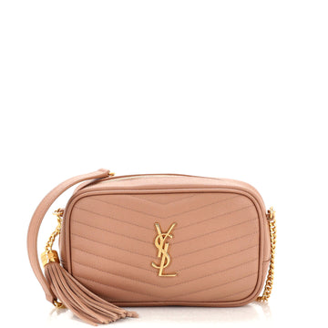 Saint Laurent Lou Camera Bag Matelasse Chevron Leather Mini