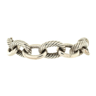 David Yurman Oval Link Bracelet Sterling Silver XL