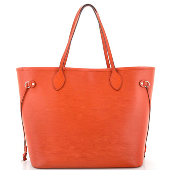 Louis Vuitton Neverfull Tote Epi Leather MM Orange 2397881