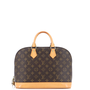 Louis Vuitton Vintage Alma Handbag Monogram Canvas PM