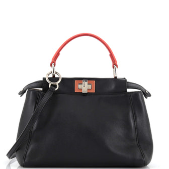 Fendi Peekaboo Bag Leather Mini