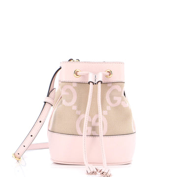 Gucci Ophidia Bucket Bag Jumbo GG Canvas Mini