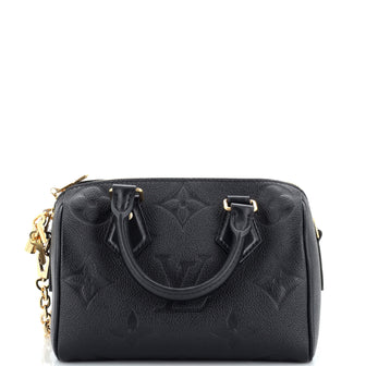 Louis Vuitton Speedy Bandouliere Bag Monogram Empreinte Giant 20