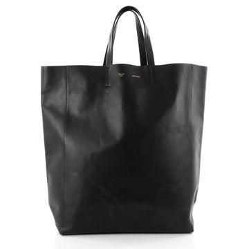 Celine Vertical Cabas Tote Leather Large Black 2398201