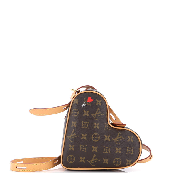 Louis Vuitton Coeur Handbag Limited Edition Game On Monogram