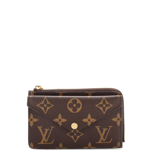 Louis Vuitton Card Holder Recto Reverso Monogram Brown for Women