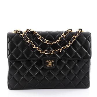 Chanel Vintage Classic Single Flap Bag Quilted Lambskin 2398901