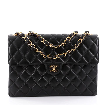 Chanel Vintage Classic Single Flap Bag Quilted Lambskin 2398901