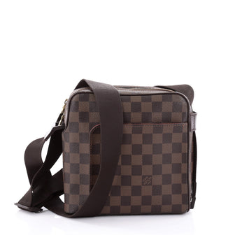 Louis Vuitton Olav Handbag Damier PM Brown