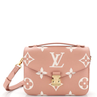 Louis Vuitton Pochette Metis Bicolor Monogram Empreinte Giant Pink 2399531