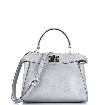 Fendi Selleria Peekaboo Bag Leather Mini