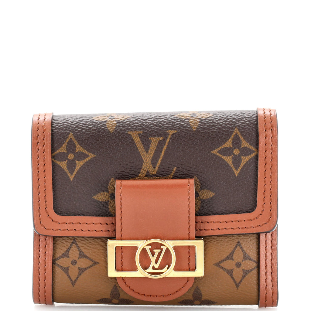 Louis Vuitton Brown Reverse Monogram Mini Dauphine