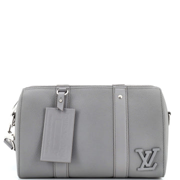 Louis Vuitton City Keepall Bag Limited Edition Aerogram Leather