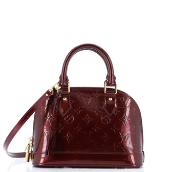 Louis Vuitton Alma Handbag Monogram Vernis BB