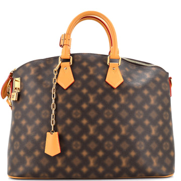 Louis Vuitton Neo Lockit Handbag Limited Edition Blurry Monogram Canvas