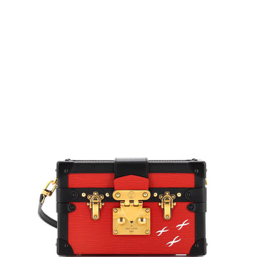 Louis Vuitton Petite Malle Handbag Epi Leather