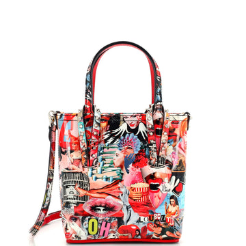 Christian Louboutin Cabata Tote Printed Patent Mini