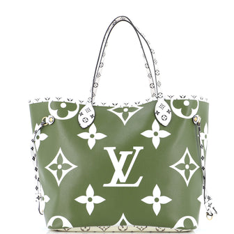 Louis Vuitton Neverfull NM Tote Limited Edition Colored Monogram Giant MM