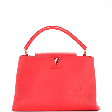 Louis Vuitton Capucines Bag Leather MM