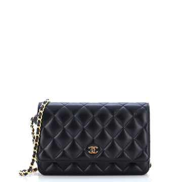 Chanel Wallet on Chain Quilted Lambskin