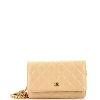 Chanel Wallet on Chain Quilted Caviar
