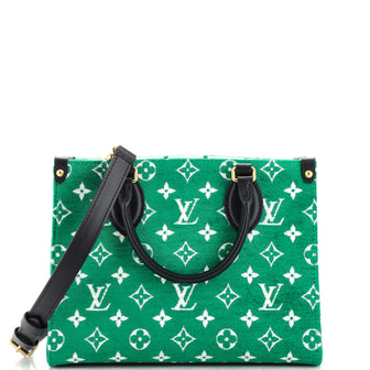 Louis Vuitton OnTheGo Tote LV Match Monogram Jacquard Velvet PM