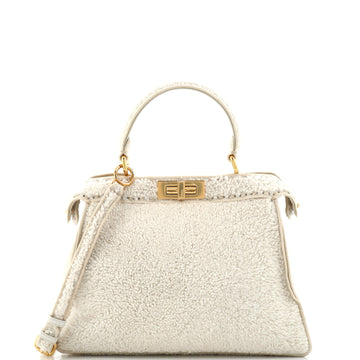 Fendi Peekaboo ISeeU Bag Shearling Small