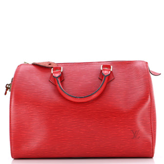 Louis Vuitton Speedy Handbag Epi Leather 30