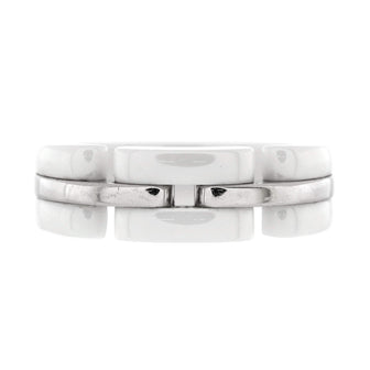 Chanel Ultra Link Ring Ceramic with 18K White Gold