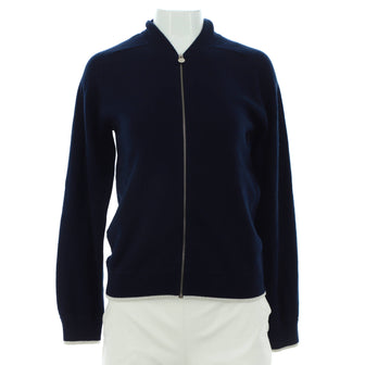 Chanel Women's Lion Zip Up Cardigan Embroidered Cashmere