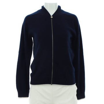 Chanel Women's Lion Zip Up Cardigan Embroidered Cashmere