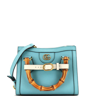 Gucci Diana NM Bamboo Handle Tote Leather Mini