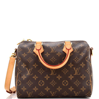 Louis Vuitton Speedy Bandouliere Bag Monogram Canvas 25