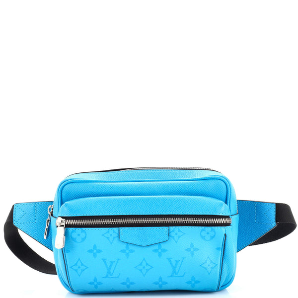 Blue Louis Vuitton Monogram Taigarama Outdoor Bumbag Belt Bag