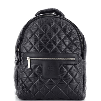 Chanel Coco Cocoon Backpack Quilted Nylon Large